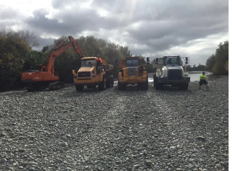 River works & flood protection