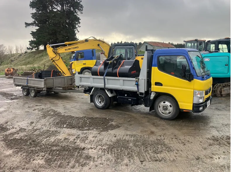 Small tipper and mini-ex — no job too small